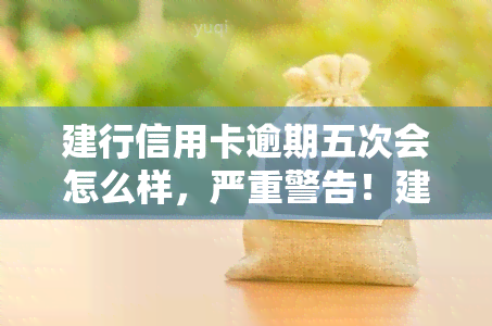 建行信用卡逾期五次会怎么样，严重警告！建行信用卡逾期五次将面临哪些后果？