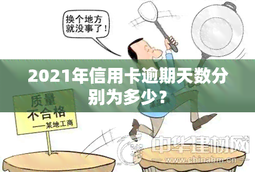 2021年信用卡逾期天数分别为多少？