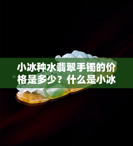 小冰种水翡翠手镯的价格是多少？什么是小冰种水翡翠？