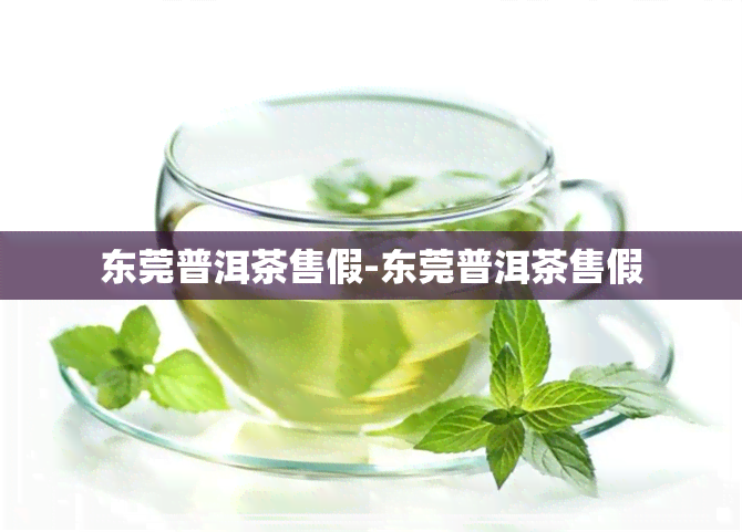 东莞普洱茶售假-东莞普洱茶售假