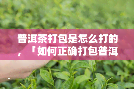 普洱茶打包是怎么打的，「如何正确打包普洱茶」