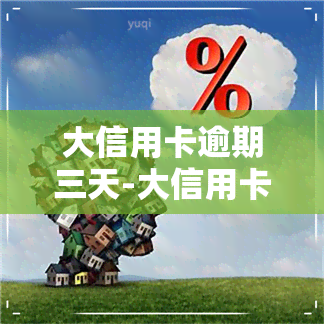 大信用卡逾期三天-大信用卡逾期三天会怎么样