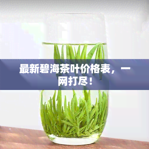 最新碧海茶叶价格表，一网打尽！