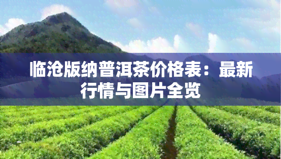 临沧版纳普洱茶价格表：最新行情与图片全览