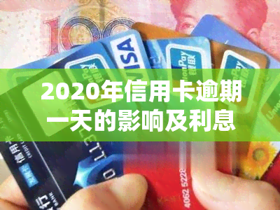 2020年信用卡逾期一天的影响及利息计算