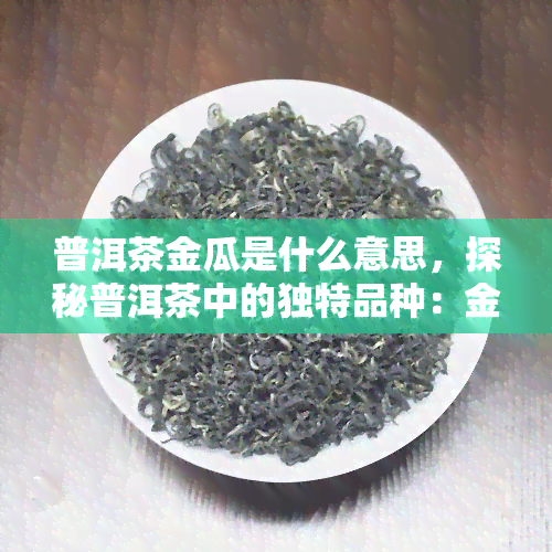 普洱茶金瓜是什么意思，探秘普洱茶中的独特品种：金瓜的含义与特色