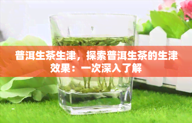 普洱生茶生津，探索普洱生茶的生津效果：一次深入了解