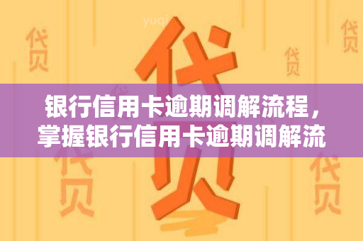 银行信用卡逾期调解流程，掌握银行信用卡逾期调解流程，避免不良信用记录