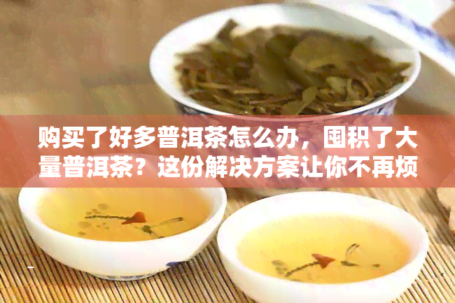 购买了好多普洱茶怎么办，囤积了大量普洱茶？这份解决方案让你不再烦恼！