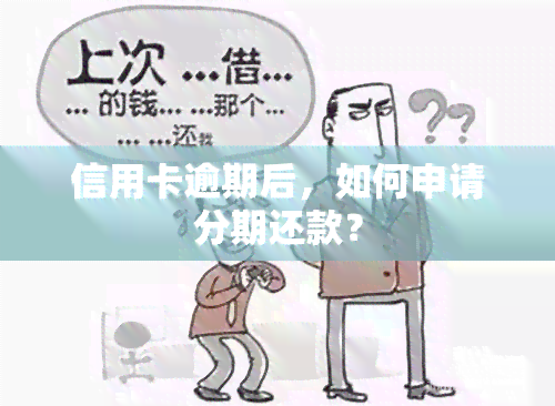 信用卡逾期后，如何申请分期还款？