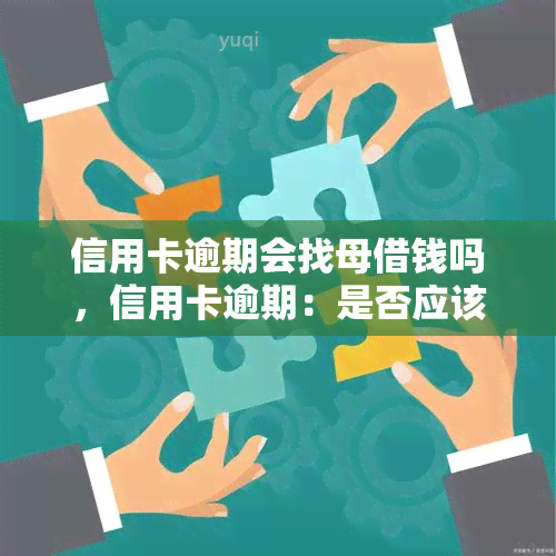 信用卡逾期会找母借钱吗，信用卡逾期：是否应该向母借钱？