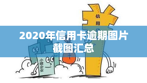 2020年信用卡逾期图片截图汇总