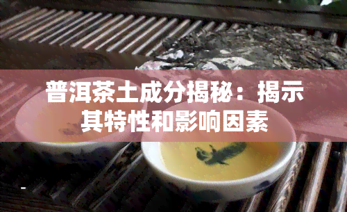 普洱茶土成分揭秘：揭示其特性和影响因素