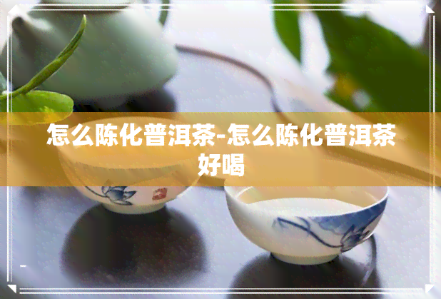 怎么陈化普洱茶-怎么陈化普洱茶好喝