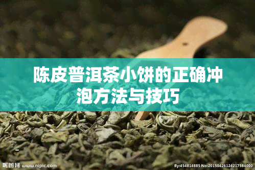 陈皮普洱茶小饼的正确冲泡方法与技巧