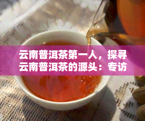 云南普洱茶之一人，探寻云南普洱茶的源头：专访被誉为‘云南普洱茶之一人’的人物