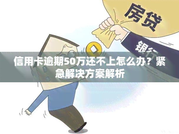 信用卡逾期50万还不上怎么办？紧急解决方案解析