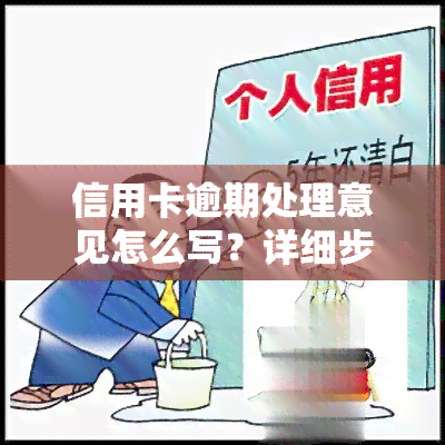 信用卡逾期处理意见怎么写？详细步骤与文解析