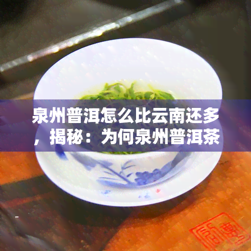 泉州普洱怎么比云南还多，揭秘：为何泉州普洱茶产量超过云南？