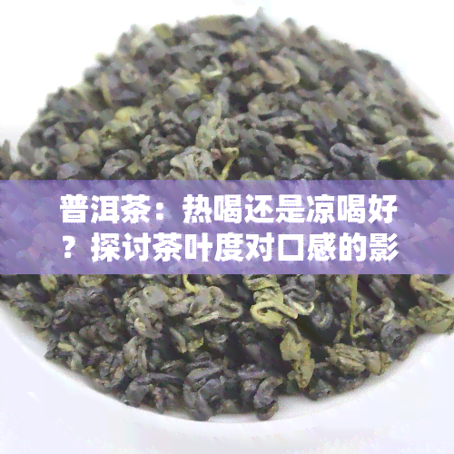 普洱茶：热喝还是凉喝好？探讨茶叶度对口感的影响