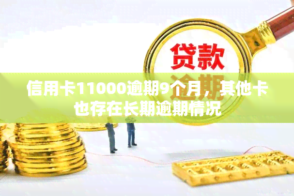 信用卡11000逾期9个月，其他卡也存在长期逾期情况