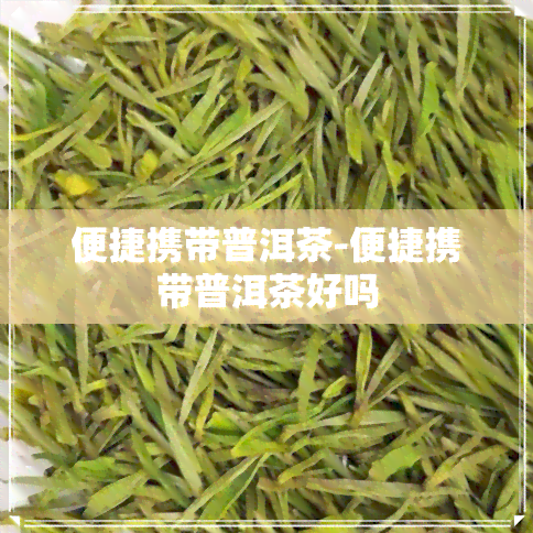 便捷携带普洱茶-便捷携带普洱茶好吗