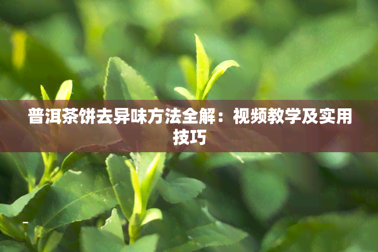 普洱茶饼去异味方法全解：视频教学及实用技巧