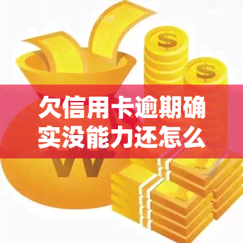 欠信用卡逾期确实没能力还怎么办，无能为力？欠信用卡逾期的解决办法