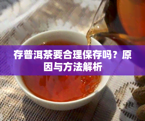 存普洱茶要合理保存吗？原因与方法解析