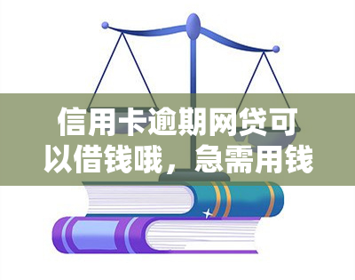 信用卡逾期网贷可以借钱哦，急需用钱？信用卡逾期也可以申请网贷哦！