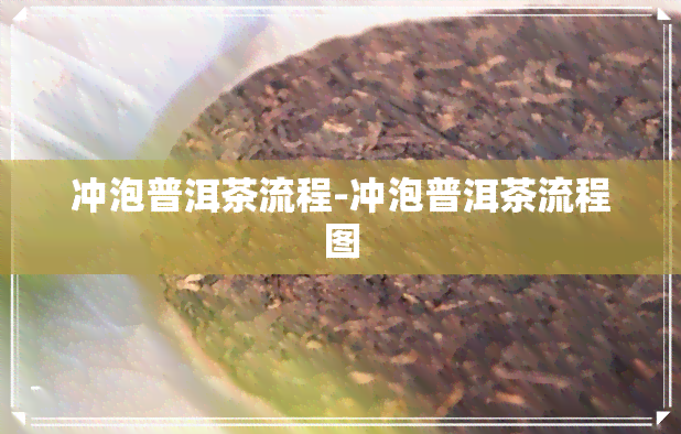 冲泡普洱茶流程-冲泡普洱茶流程图