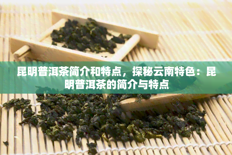 昆明普洱茶简介和特点，探秘云南特色：昆明普洱茶的简介与特点