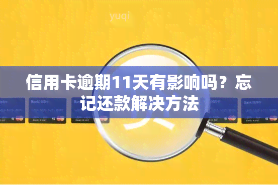 信用卡逾期11天有影响吗？忘记还款解决方法