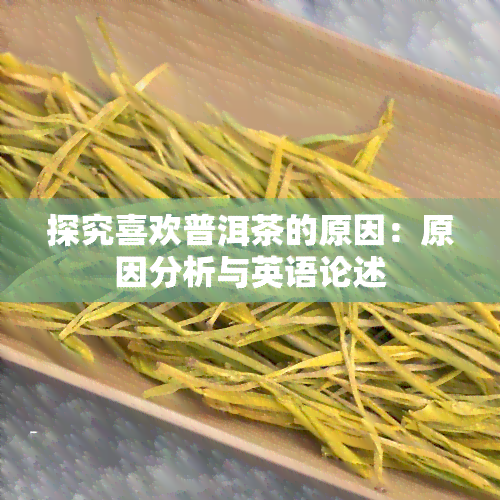 探究喜欢普洱茶的原因：原因分析与英语论述