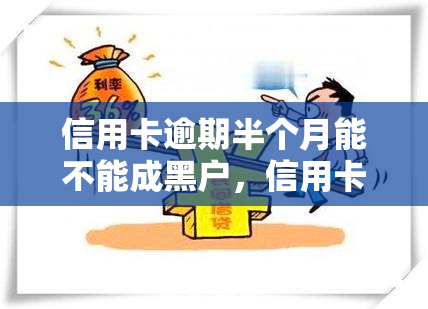 信用卡逾期半个月能不能成黑户，信用卡逾期半月会成为黑户吗？