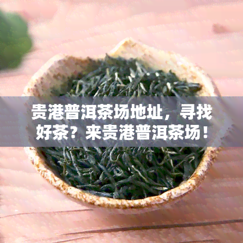 贵港普洱茶场地址，寻找好茶？来贵港普洱茶场！