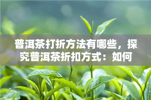 普洱茶打折方法有哪些，探究普洱茶折扣方式：如何购买更优的普洱茶？