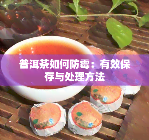 普洱茶如何防霉：有效保存与处理方法