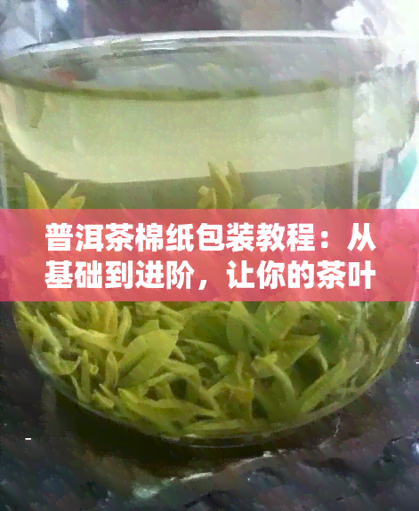 普洱茶棉纸包装教程：从基础到进阶，让你的茶叶更美