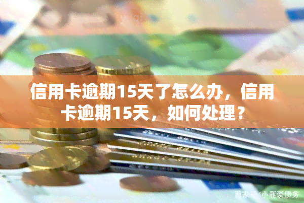 信用卡逾期15天了怎么办，信用卡逾期15天，如何处理？