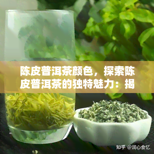 陈皮普洱茶颜色，探索陈皮普洱茶的独特魅力：揭秘其色的秘密