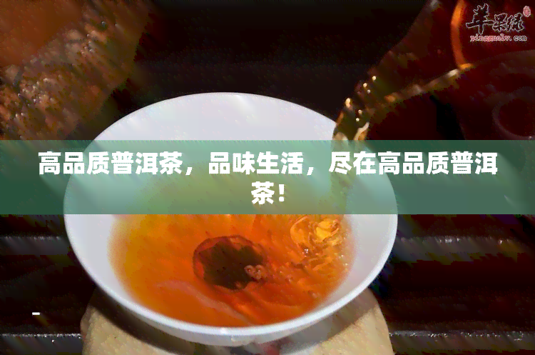 高品质普洱茶，品味生活，尽在高品质普洱茶！