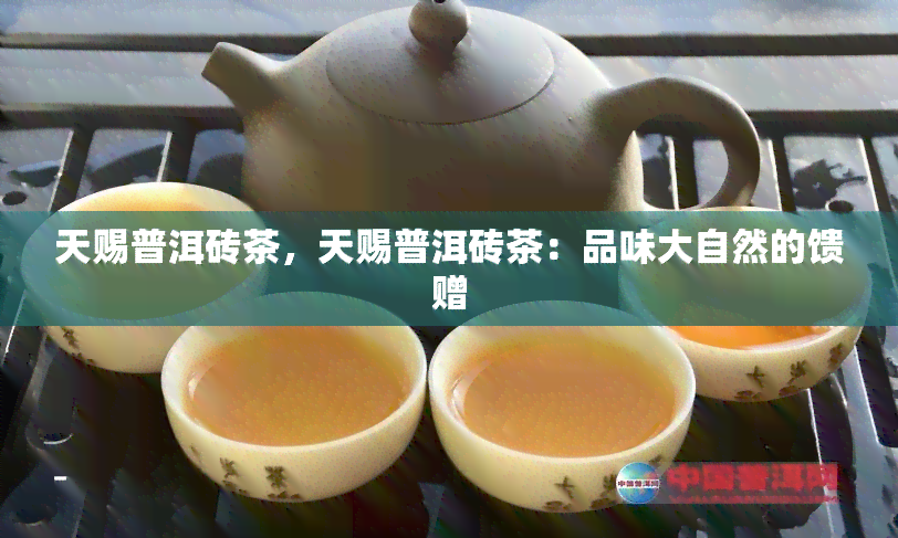 天赐普洱砖茶，天赐普洱砖茶：品味大自然的馈赠