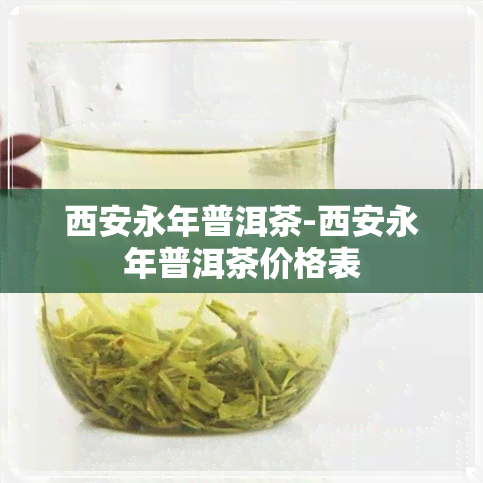 西安永年普洱茶-西安永年普洱茶价格表