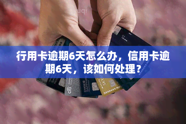 行用卡逾期6天怎么办，信用卡逾期6天，该如何处理？