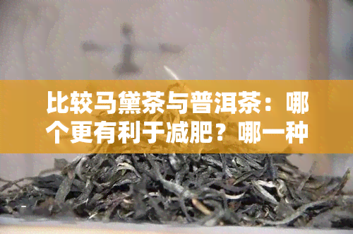 比较马黛茶与普洱茶：哪个更有利于减肥？哪一种更好？