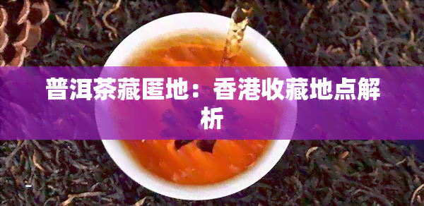 普洱茶藏匿地：收藏地点解析