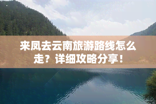 来凤去云南旅游路线怎么走？详细攻略分享！