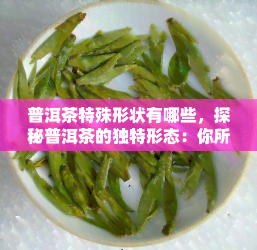 普洱茶特殊形状有哪些，探秘普洱茶的独特形态：你所不知道的几种形状