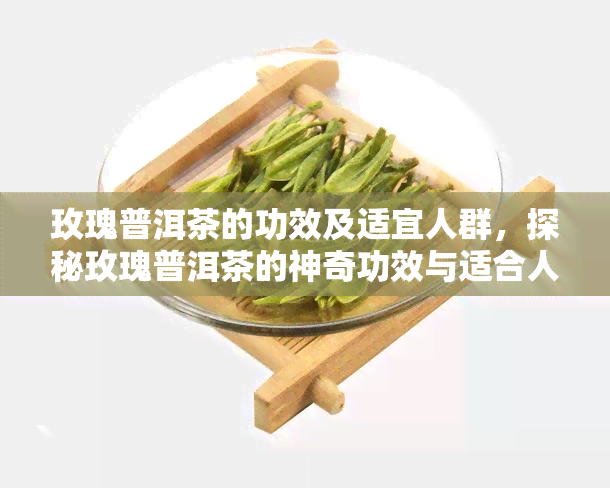 玫瑰普洱茶的功效及适宜人群，探秘玫瑰普洱茶的神奇功效与适合人群